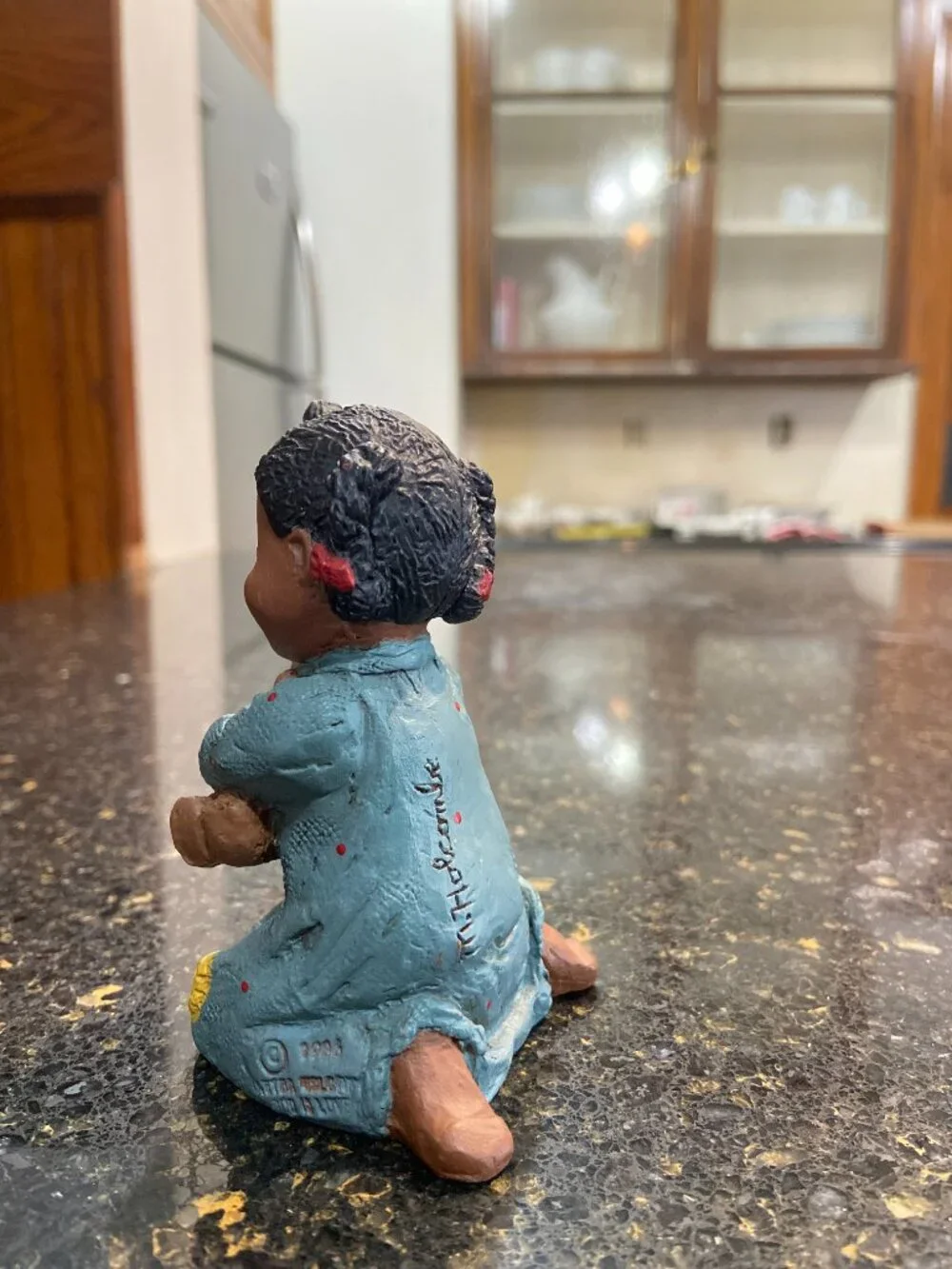 Martha Holcombe Prissy Bear Figurine, All God’s Children Collection